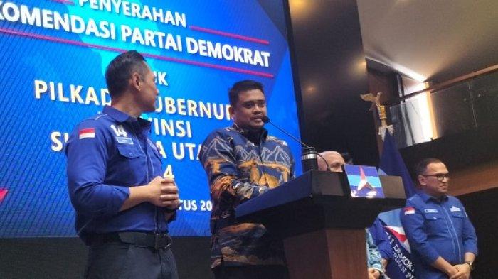 Partai Demokrat Usung Bobby Nasution dan Surya Jadi Cagub